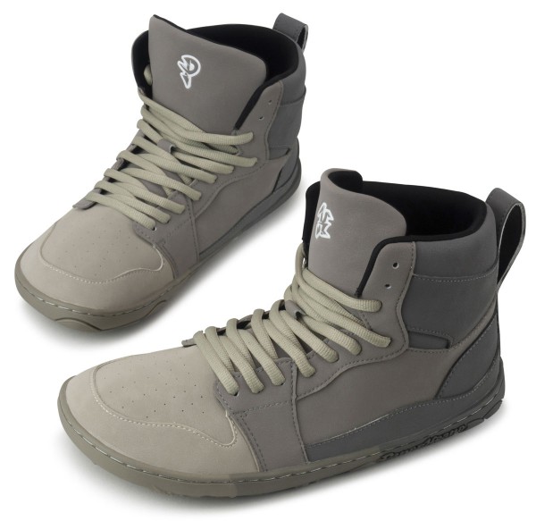 PaperKrane ~ HighCut Sneaker vegan ~ OMGrey