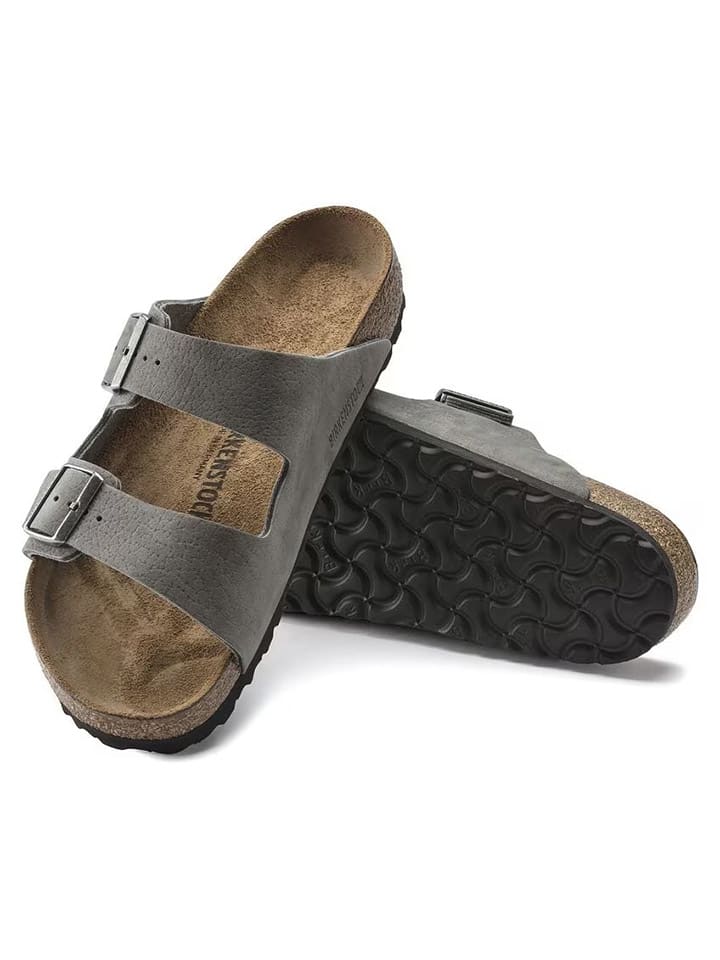 Birkenstock Leder-Pantoletten 