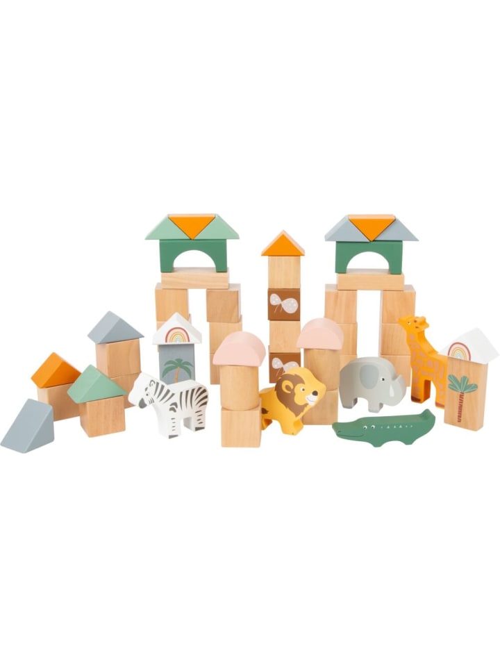 Small Foot Design Holzbausteine Set Safari, ab 1 Jahr günstig kaufen onesize
