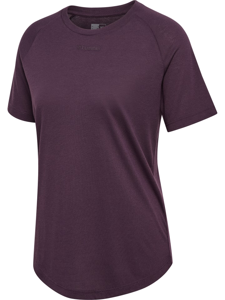 Hummel Hummel T-Shirt Raglanärmel Hmlmt Vanja Multisport Damen in PLUM PERFECT günstig kaufen XS