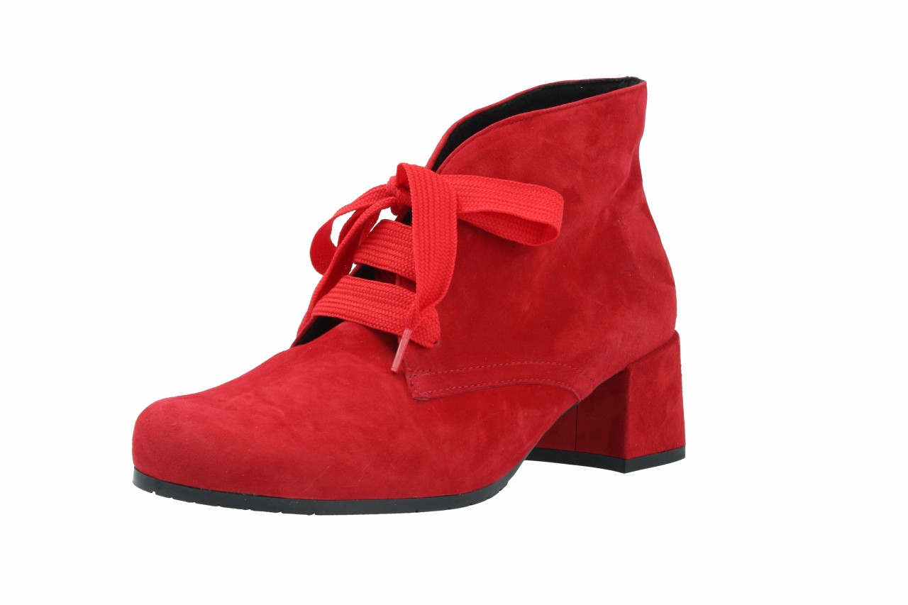 SEMLER Schnür-Stiefeletten rot