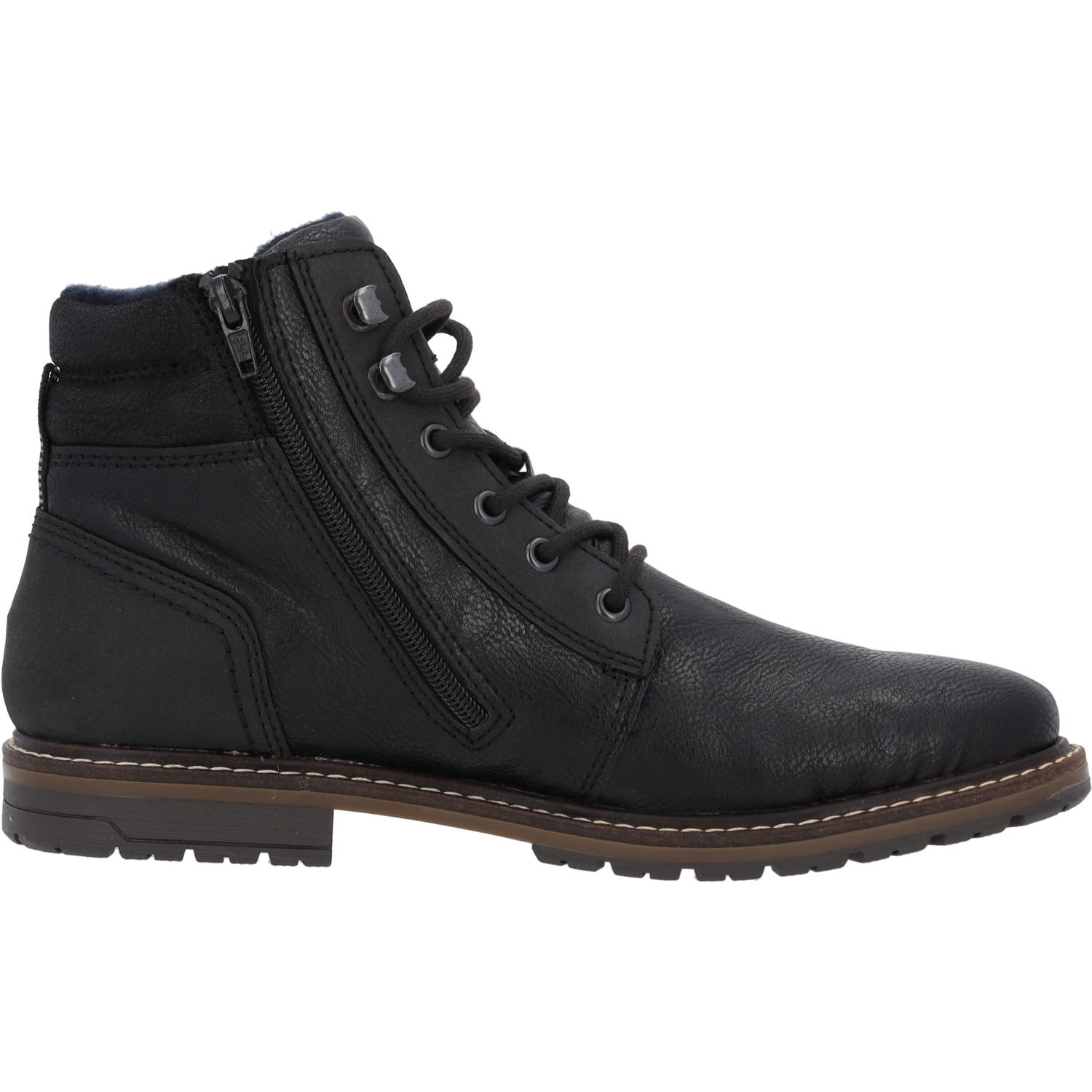 Rieker 13742, Stiefel, Herren, schwarz/schwarz/schwarz