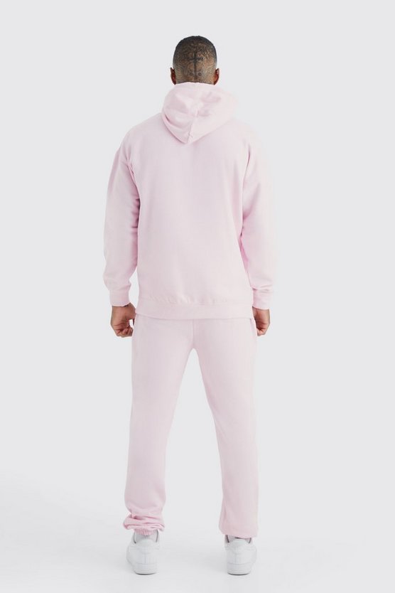 Oversize Trainingsanzug mit Totenkopf-Print und Kapuze