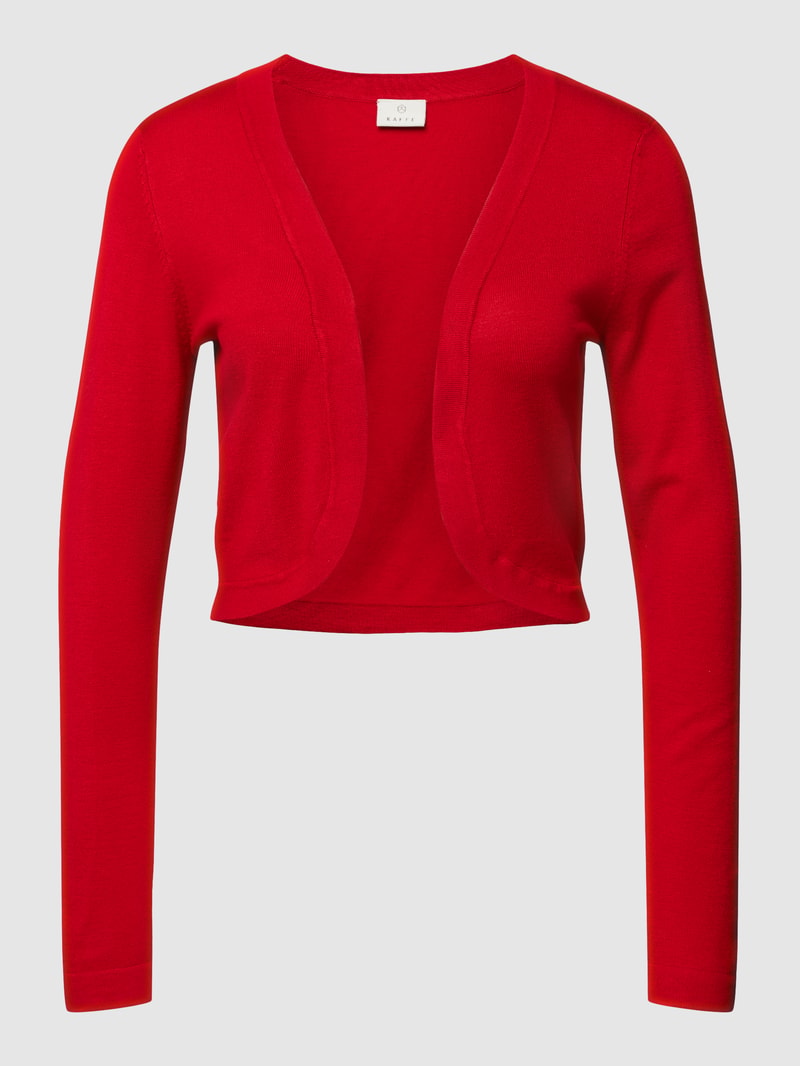 Bolero mit Schalkragen Modell 'ASTRID' in rot