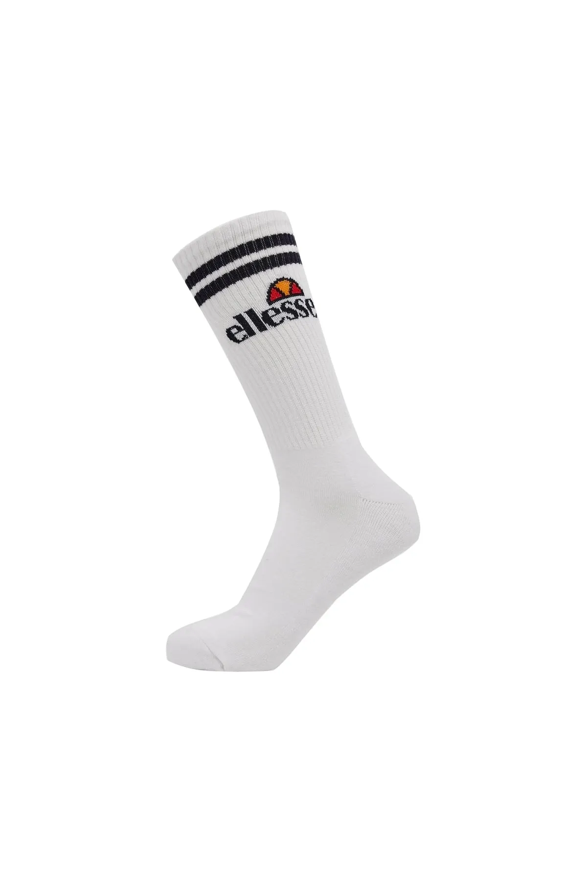 Ellesse  Unisex Sportsocken PULLO, 3 Paar - Tennissocken, Crew Socken, Logo