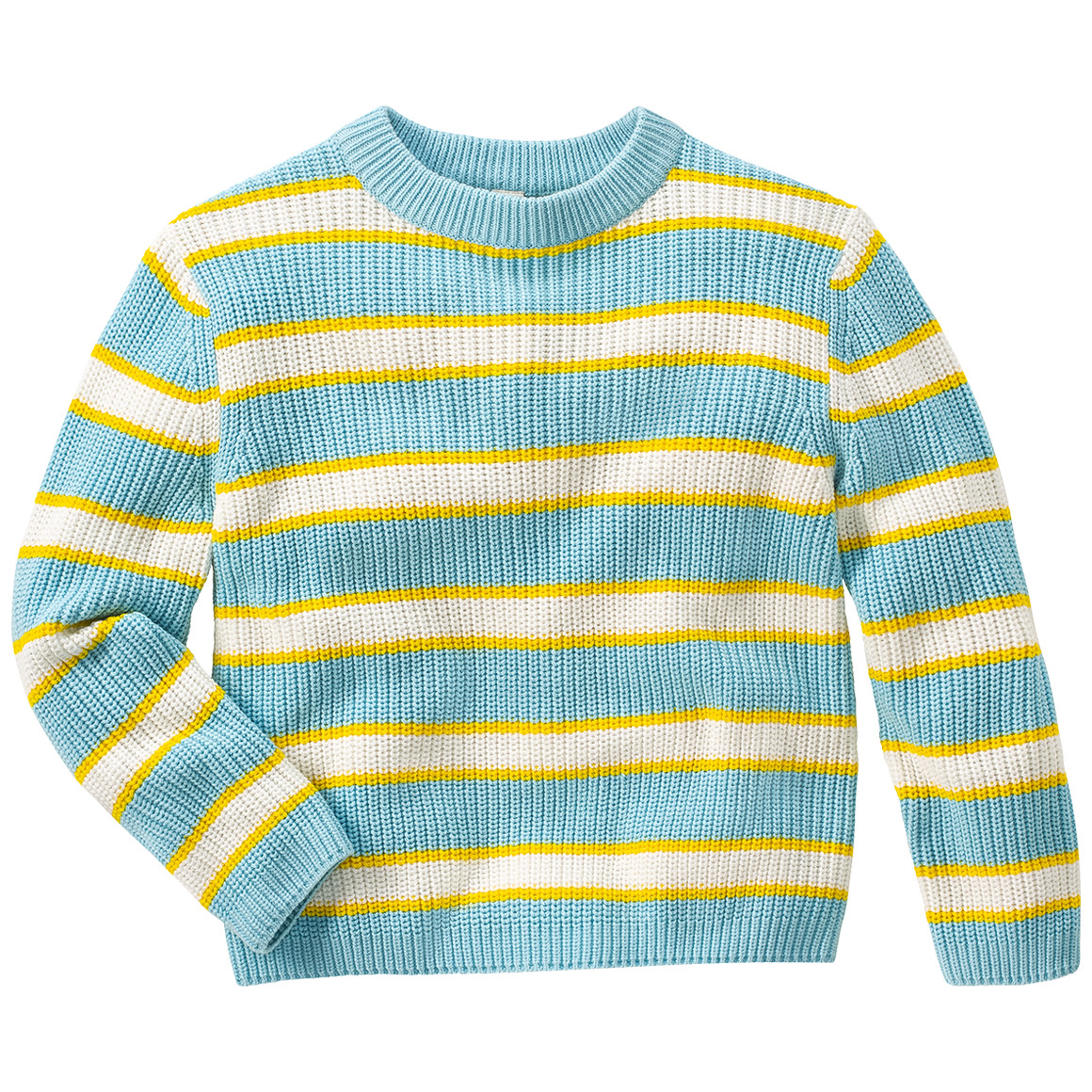 Mädchen Strickpullover mit Streifen