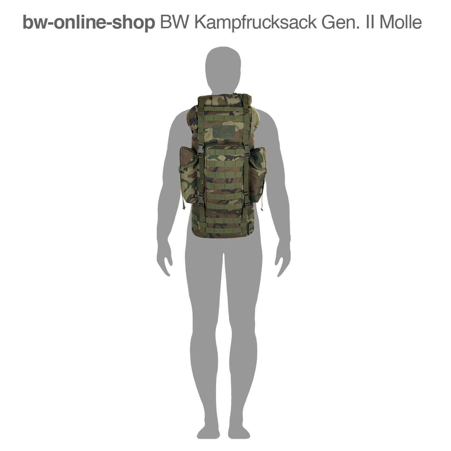 BW Kampfrucksack Gen. II Molle
