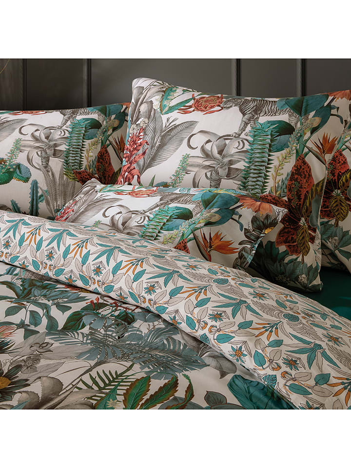 CXL by Christian Lacroix Satin-Spannbettlaken in Grün günstig kaufen