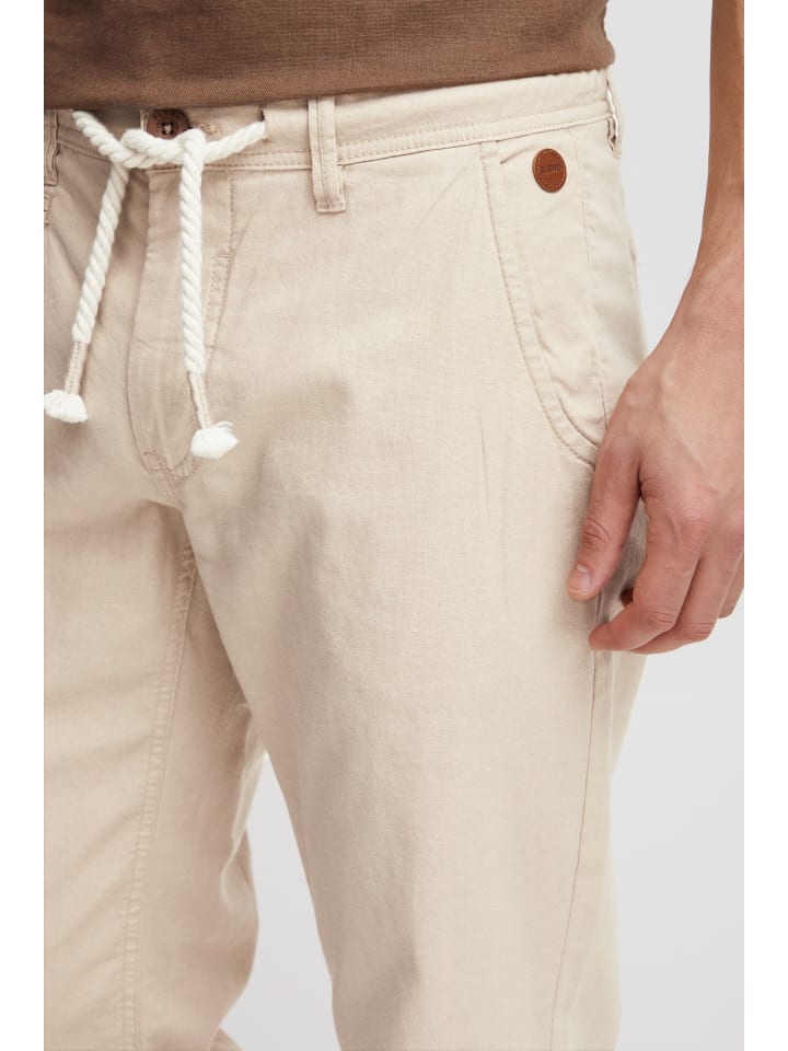 BLEND Leinenhose BHLanias 20711284ME lange Leinenhose mit Kordel im Bund in Natur günstig kaufen