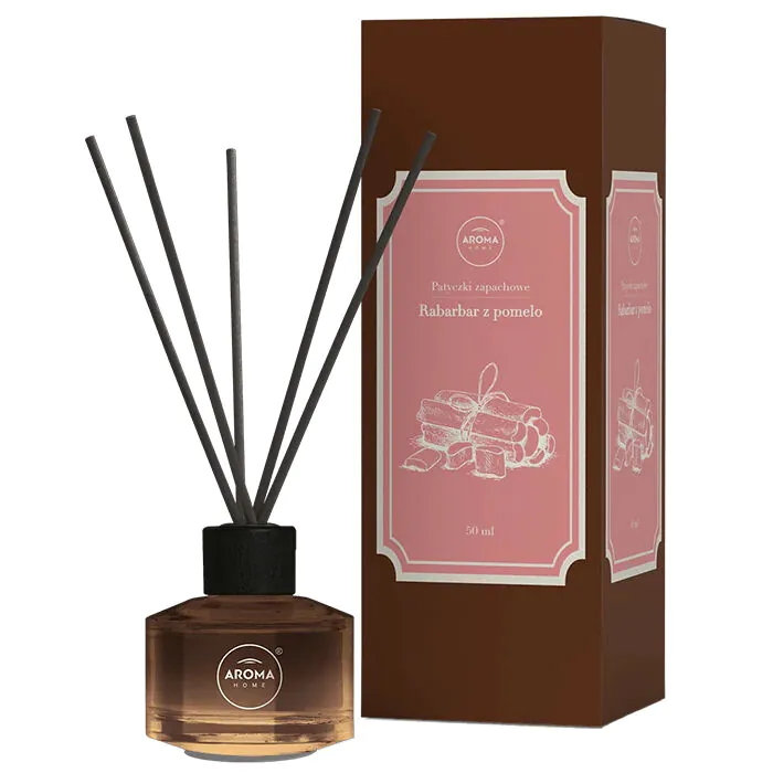Aroma Home Home Herbariumas Rabarbarų ir pomelo kvapiosios lazdelės