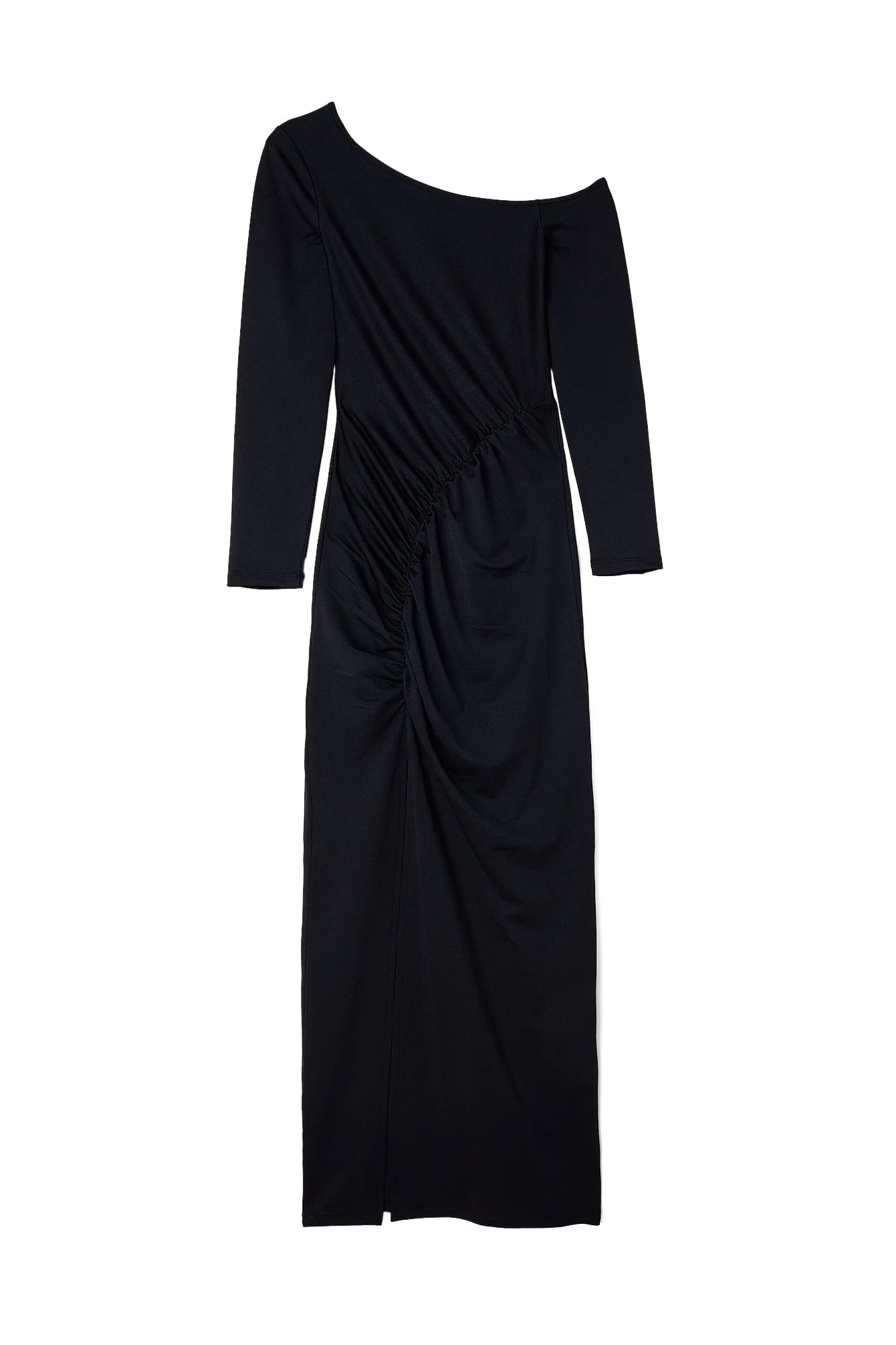 Maxikleid mit Rüschen