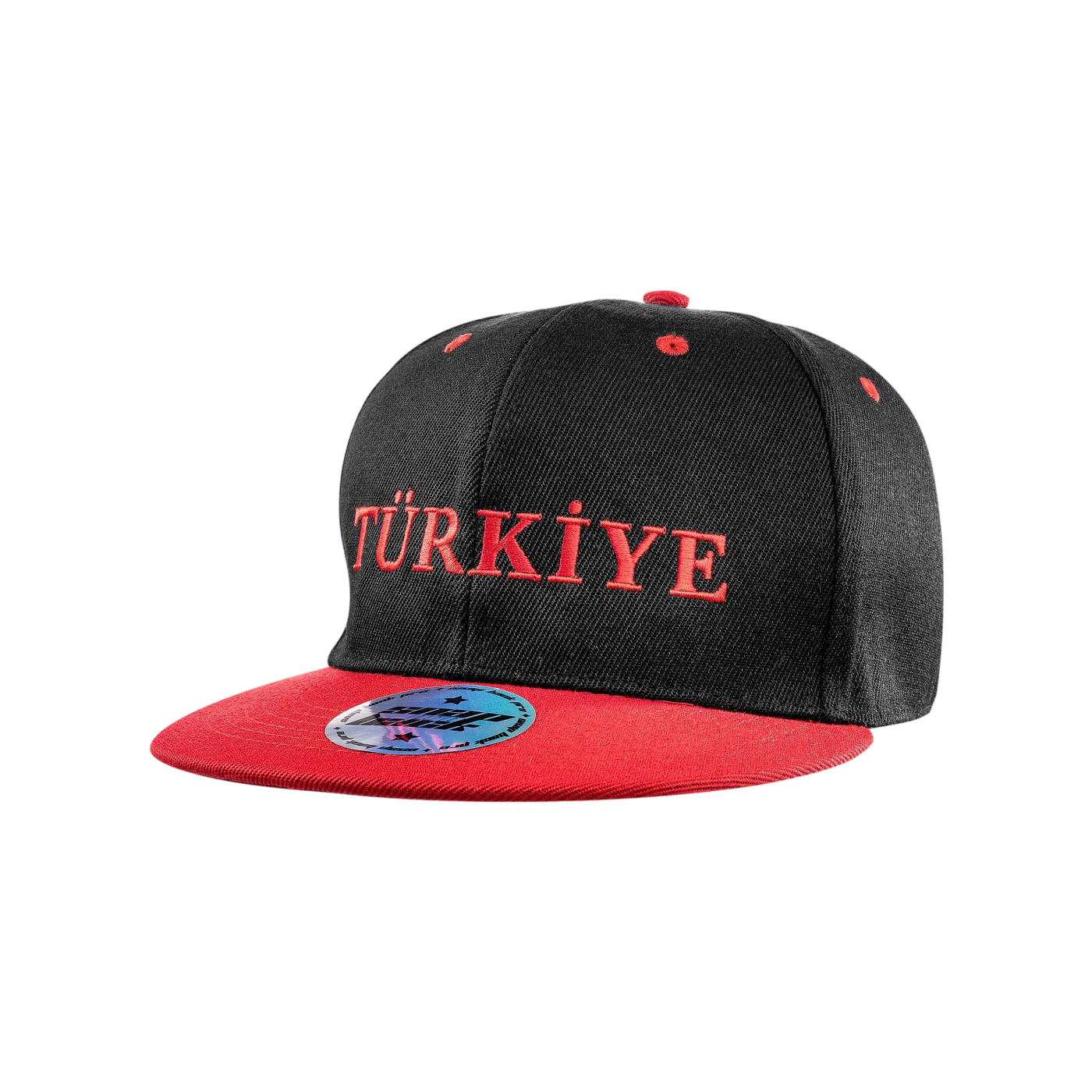 Türkei TFF Flat Cap EM 2024 Schwarz