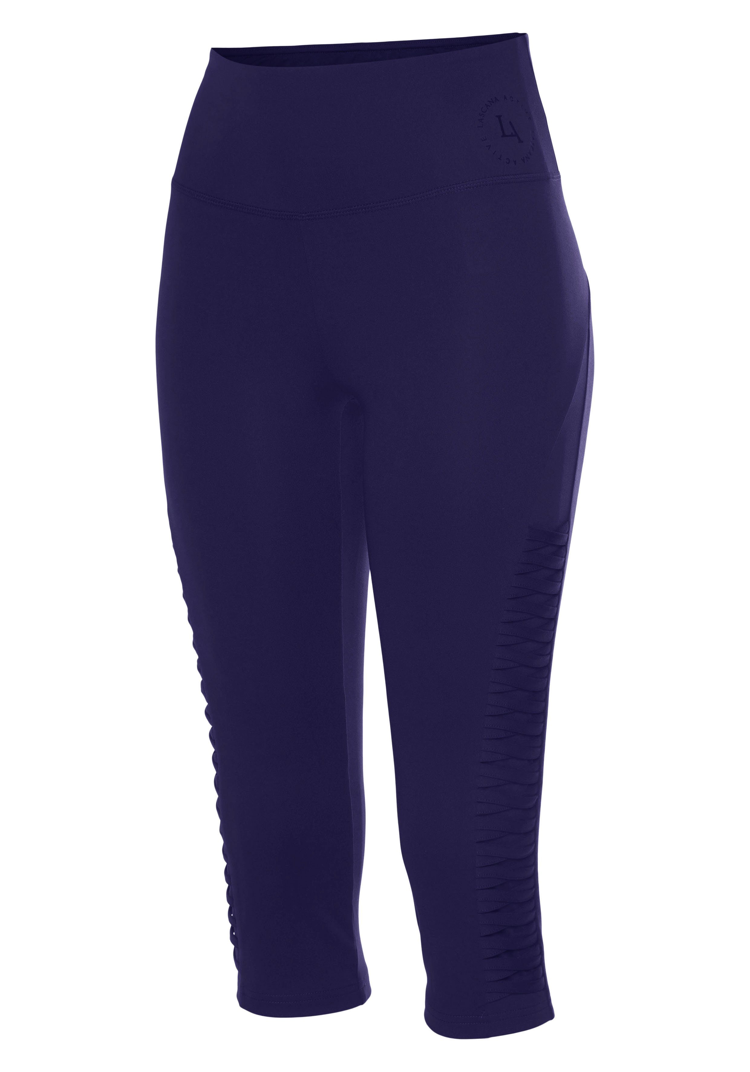 LASCANA ACTIVE Caprileggings mit Zierschnürung