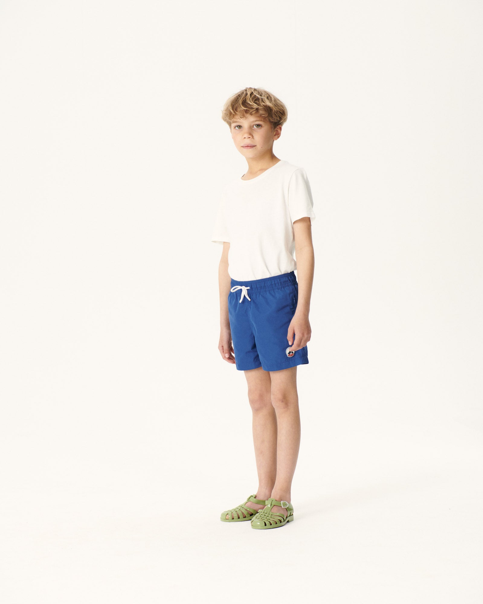 Short de bain Dark denim enfant Cassis