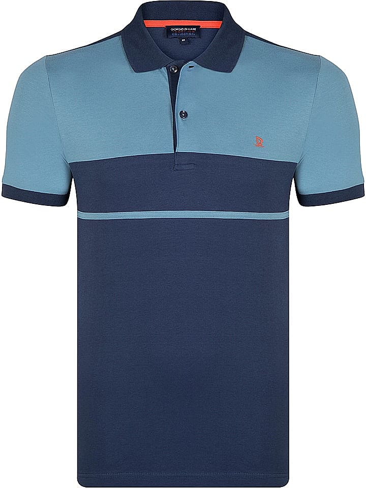 GIORGIO DI MARE Poloshirt in Dunkelblau günstig kaufen L