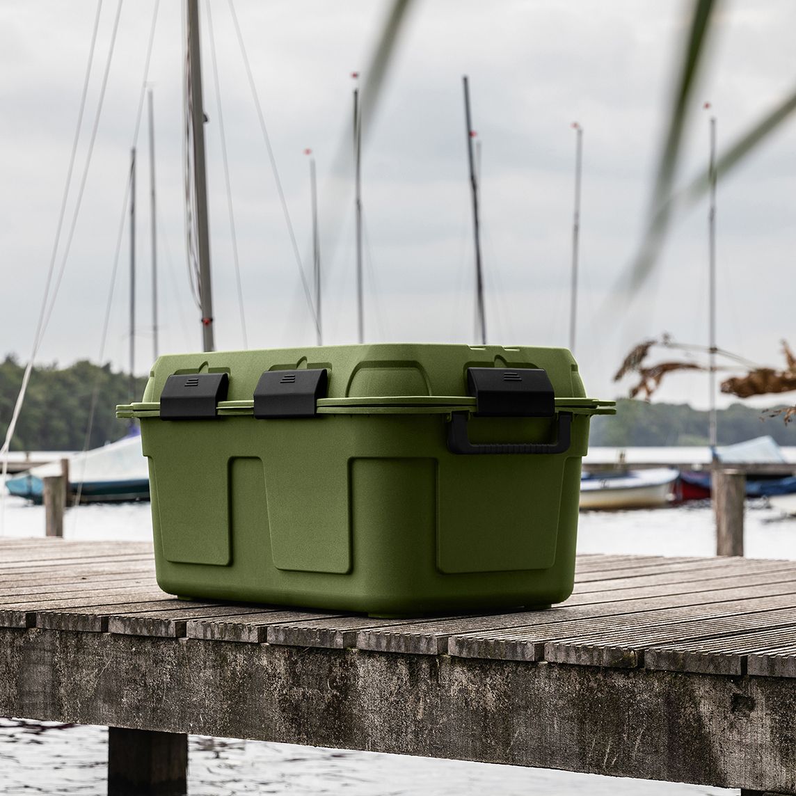 Sunware Q-line 130 Liter wasserdichte Aufbewahrungsbox