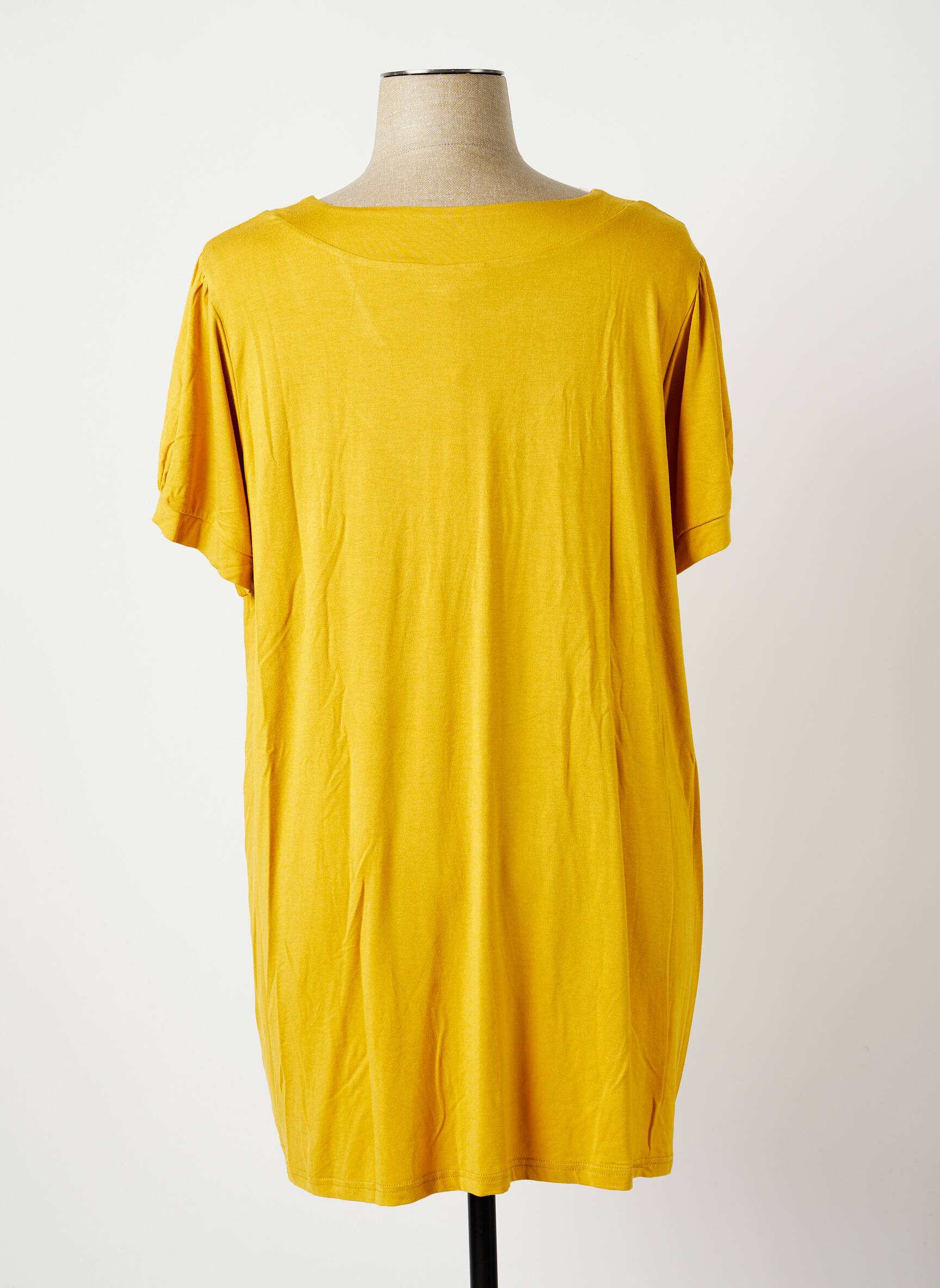 Zhenzi Tuniquemanchecourte Femme couleur jaune
