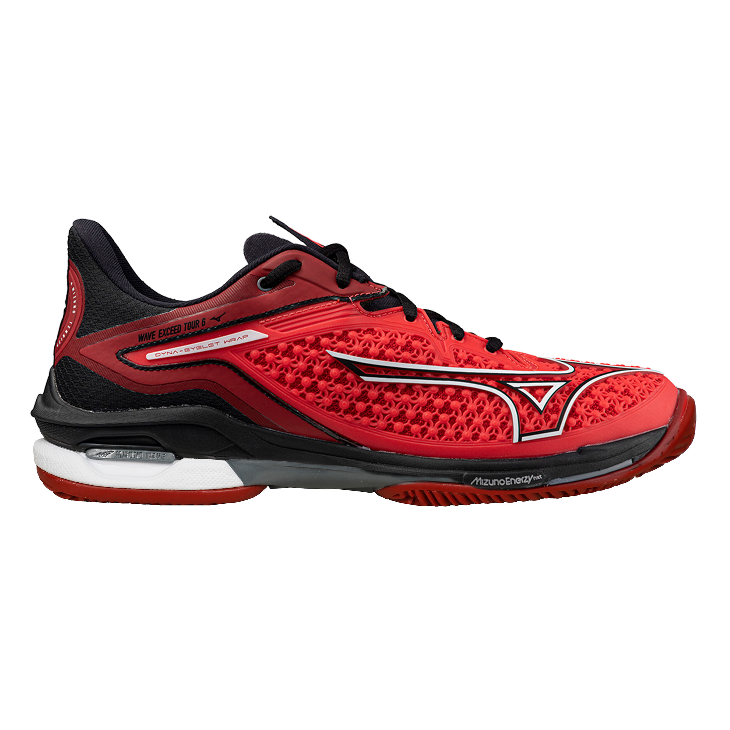 Wave Exceed Tour 6 Sandplatzschuh Herren - Rot, Schwarz