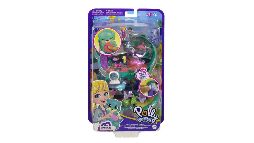Polly Pocket Otter-Aquarium Schatulle