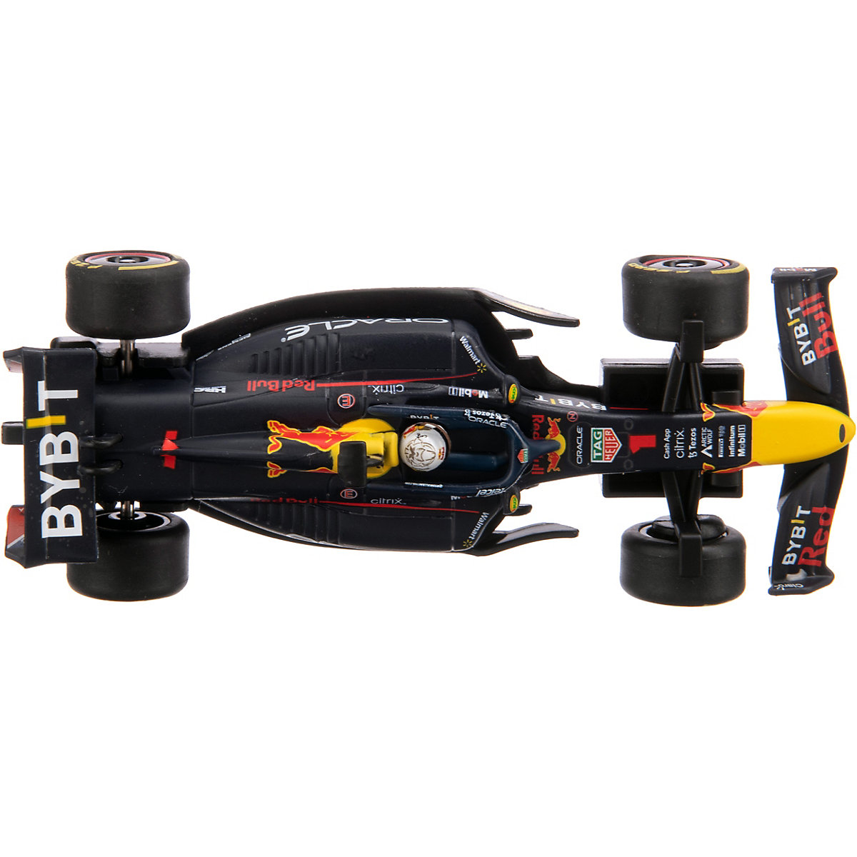CARRERA Pull & Speed - F1 Red Bull "Verstappen", Formel 1 Pull Back Auto mit Rückziehmotor