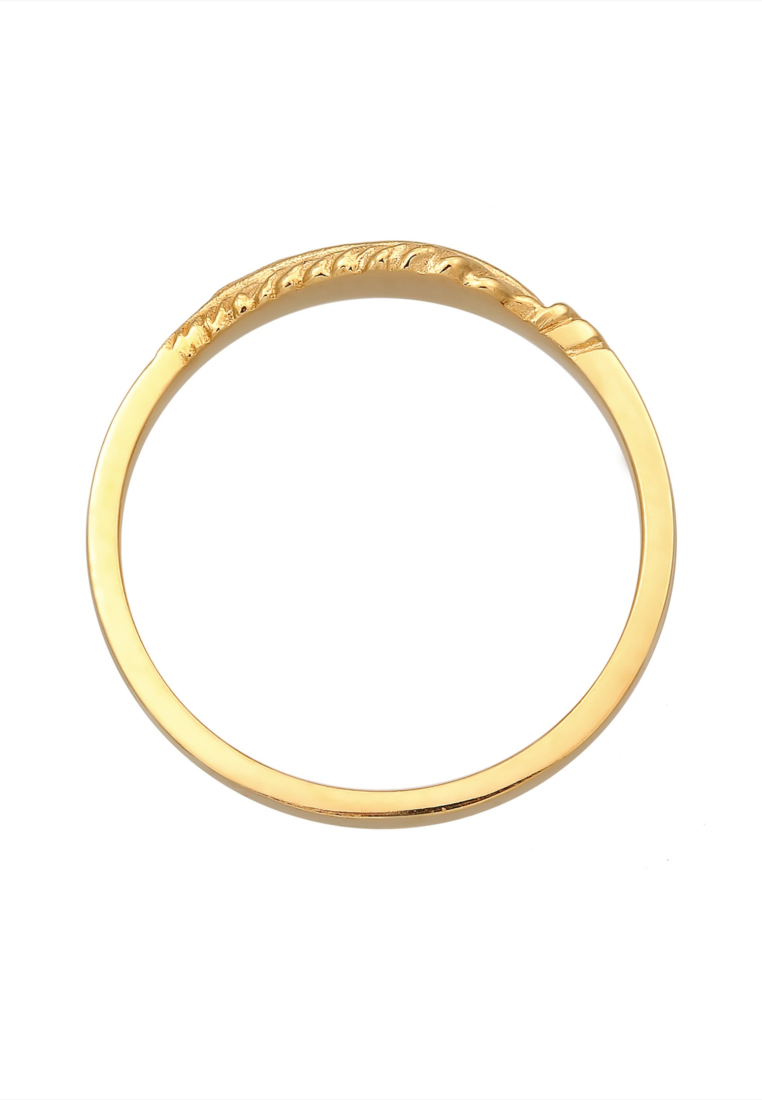 Piume da festival boho da donna Elli in argento sterling 925 placcato oro
