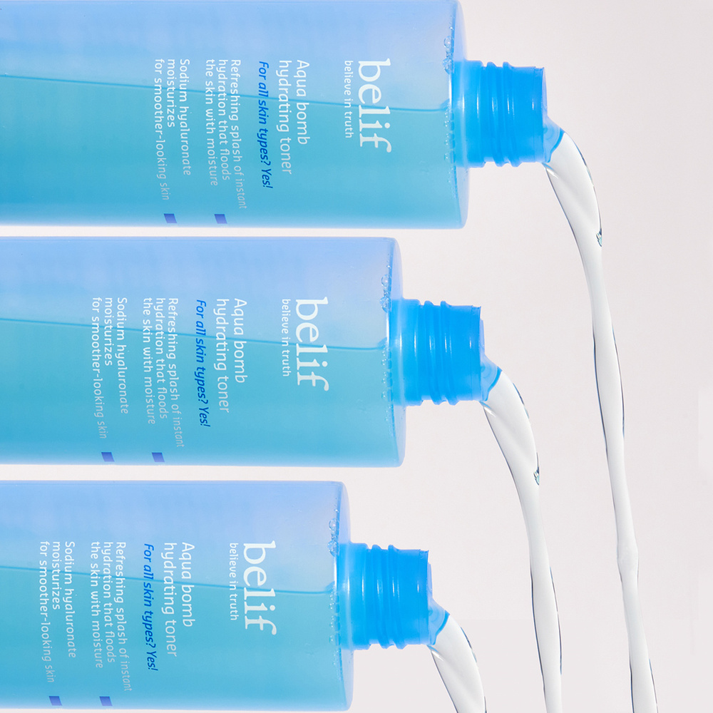 belif AQUA BOMB HYDRATING TONER Lotion Tonique