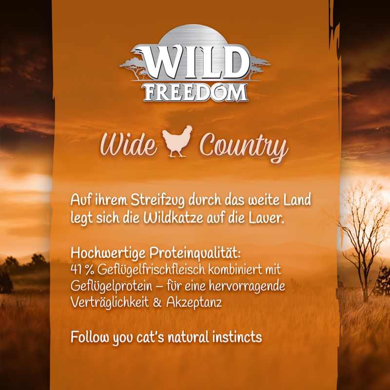 Sparpaket Wild Freedom Trockennahrung 2 x 6,5 kg