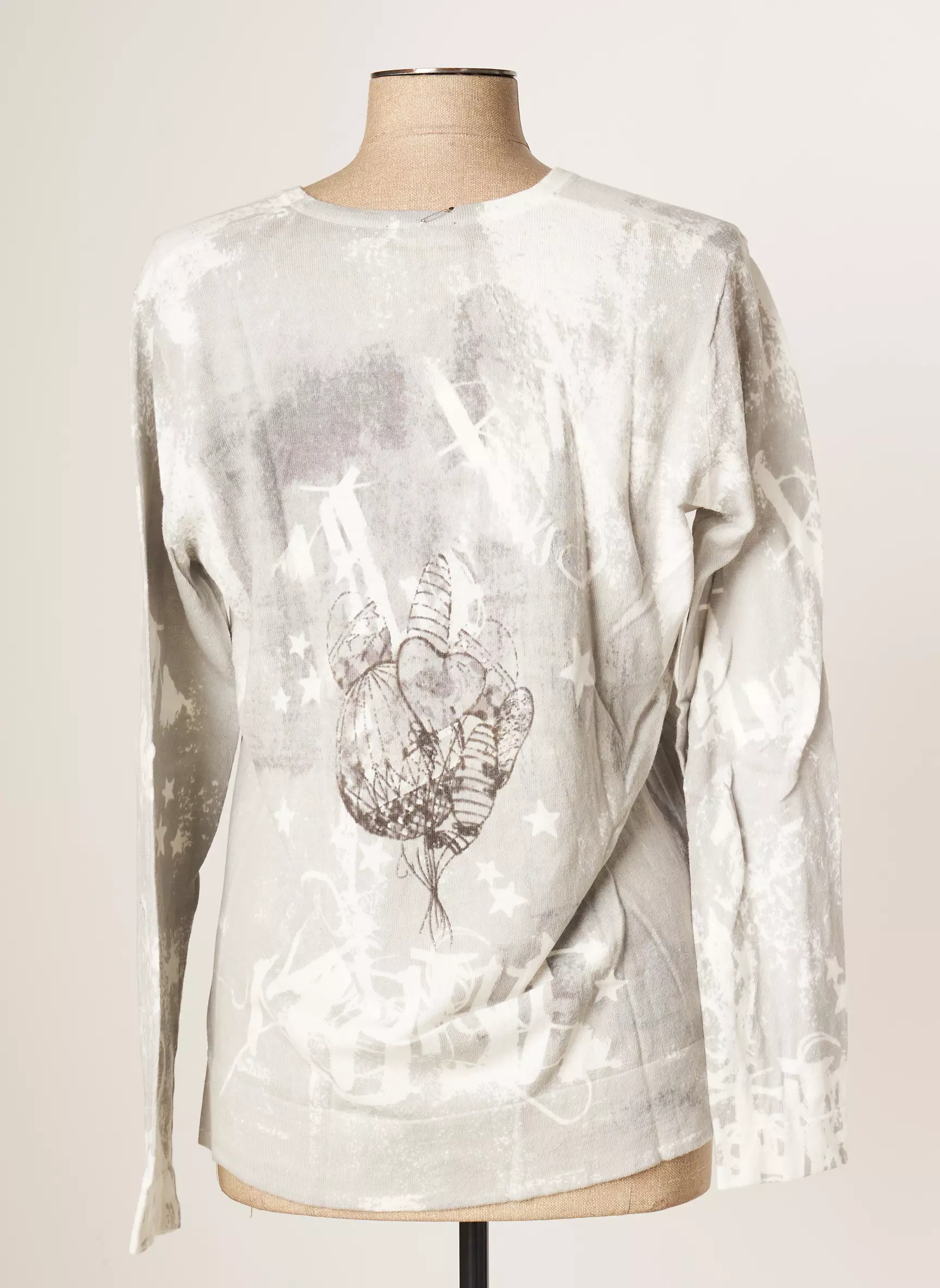 Thomas Rabe Pulls Femme couleur gris