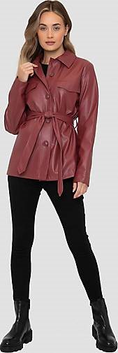 Threadbare Lederimitatjacke