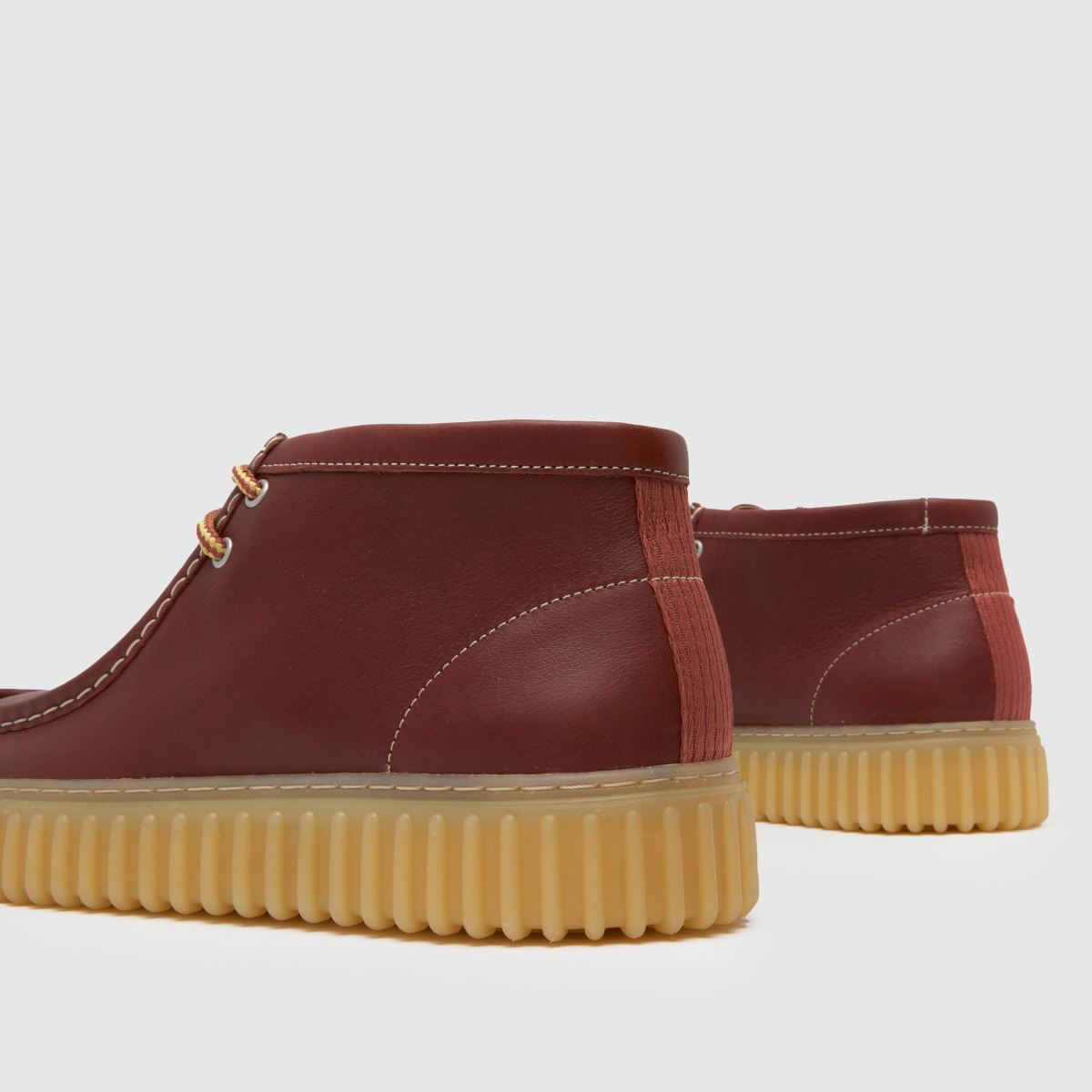 Clarks Torhill Hi bőrcipő barna színben