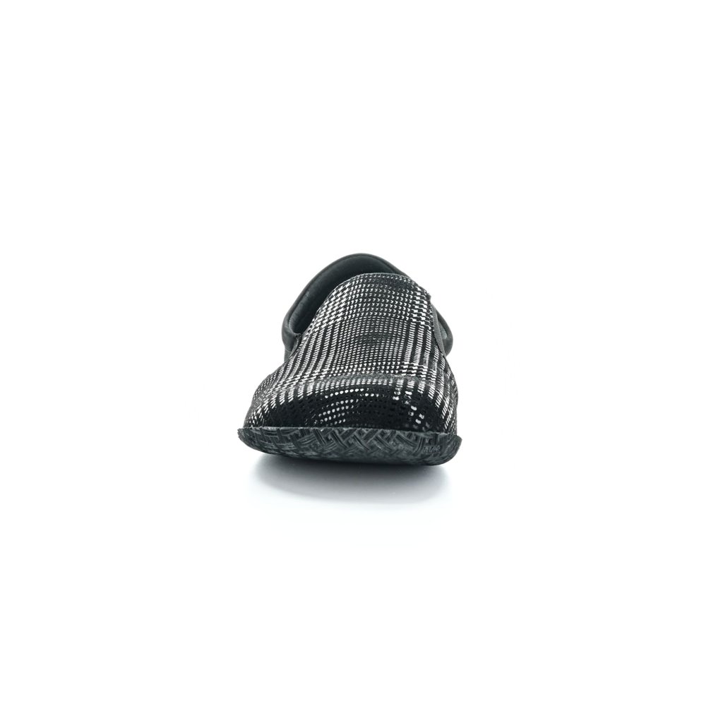 Peerko Trim Nyx schwarze Slip-On Barfußschuhe