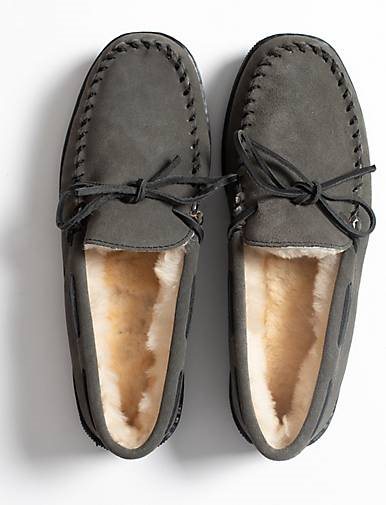 Minnetonka Schaffell Hardsole Mokassins