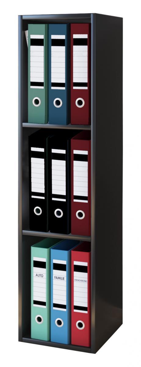 VCM my office Büro-Regal Offas Schwarz