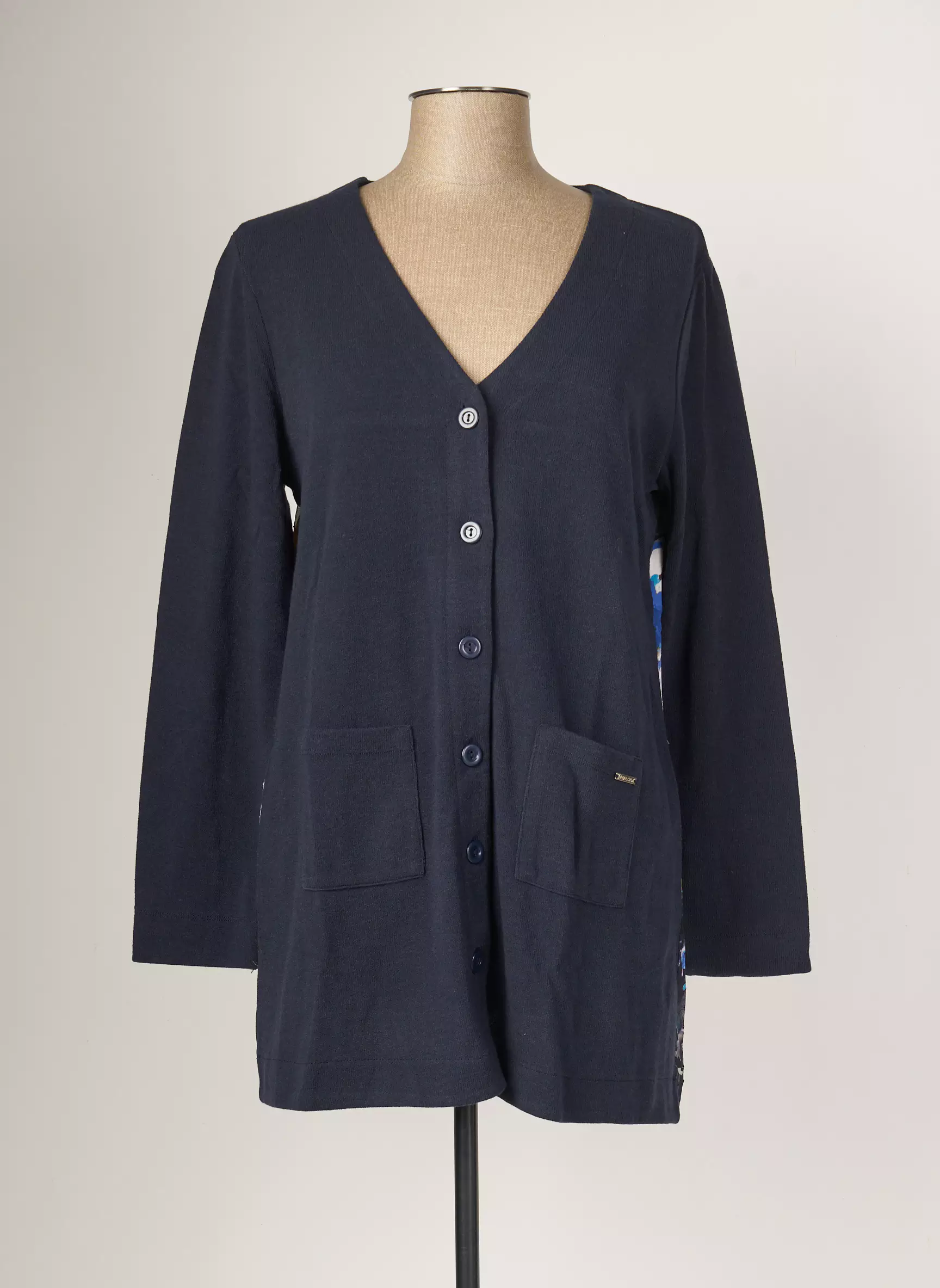 Maloka Cardigans Femme couleur bleu