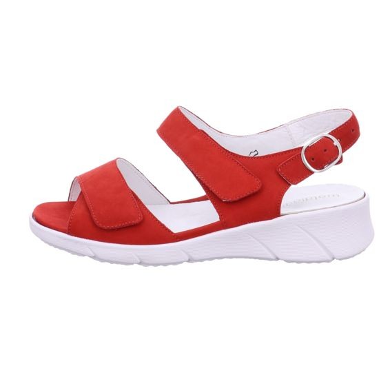 WALDLÄUFER Klassische Sandalen rot