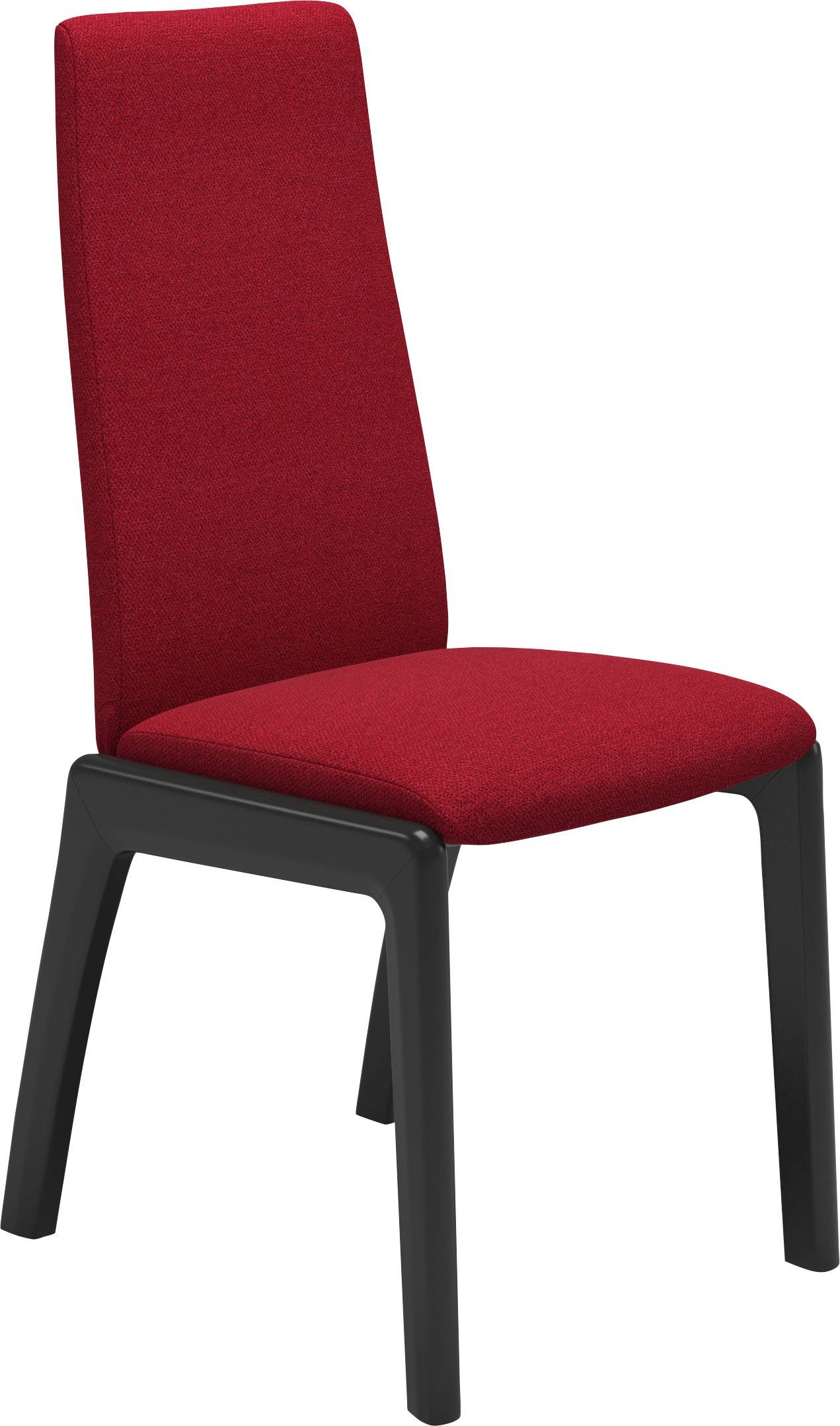 Stressless® Polsterstuhl Laurel, Low Back, Größe L, mit abgerundeten Beinen in Schwarz