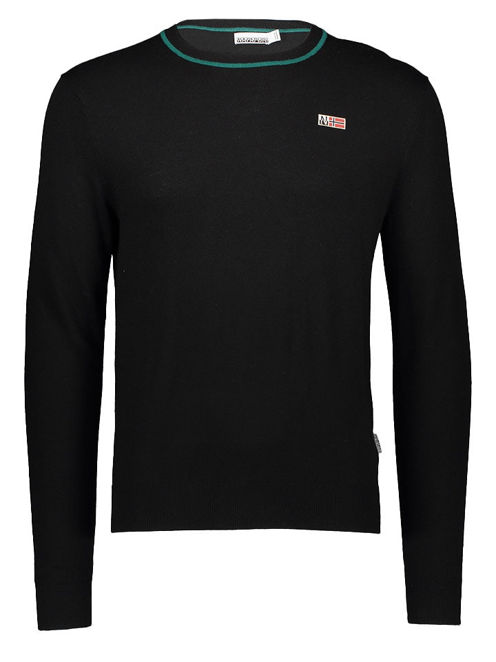 Napapijri Pullover in Schwarz günstig kaufen
