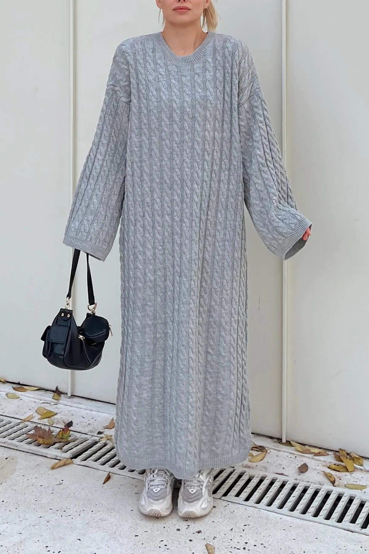Swist  Kleid - Grau - Basic