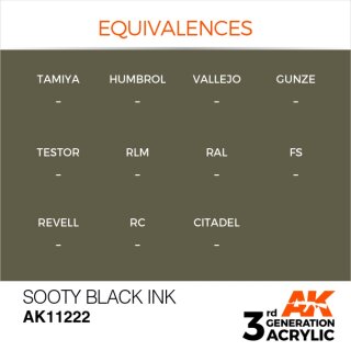 AK Sooty Black INK (17 ml)