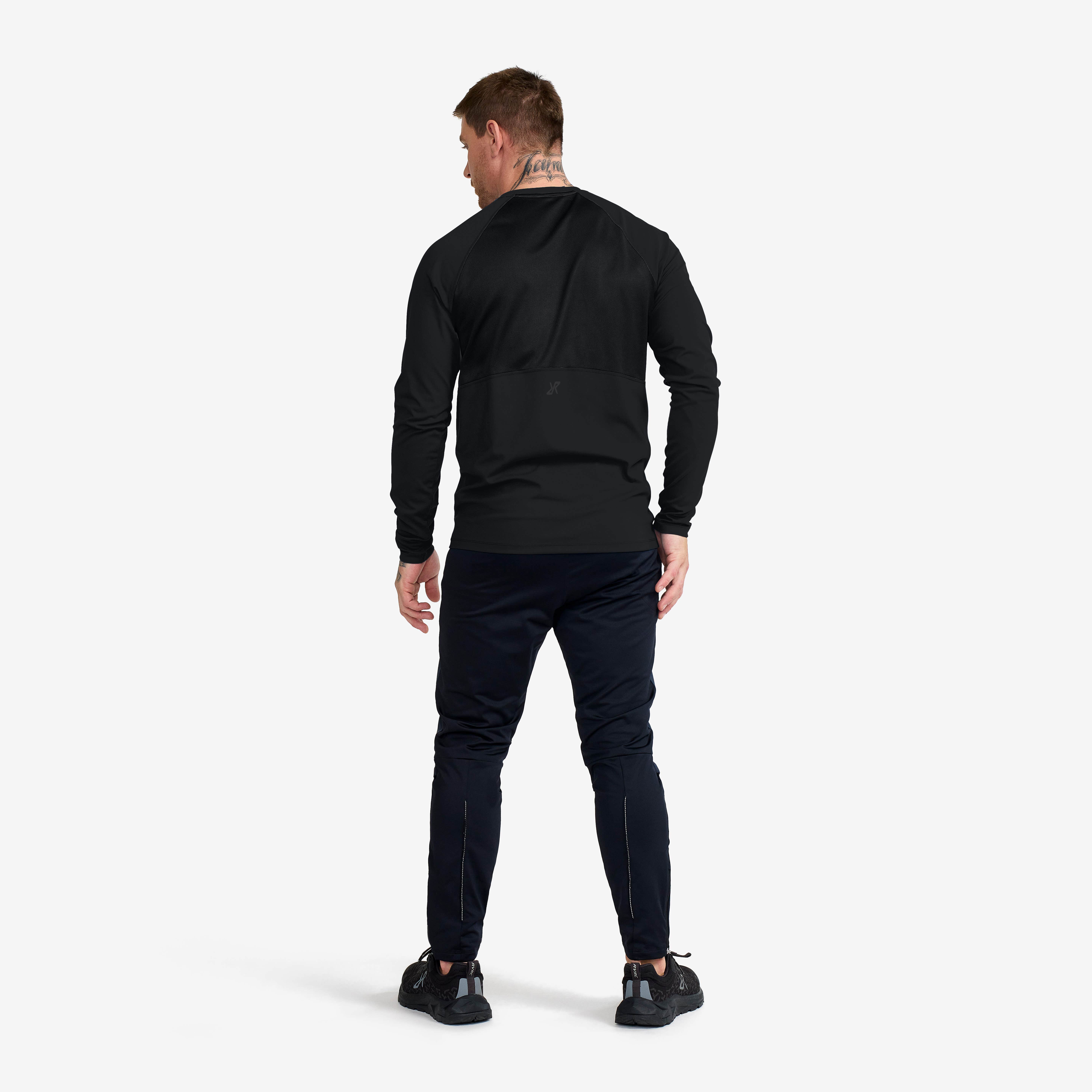 Prep Crew Neck Top Homme Black