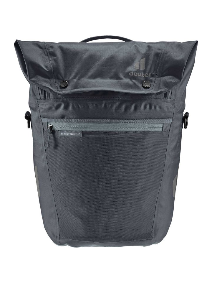Deuter Fahrradtasche Mainhattan 17 10 graphite-shale in Grau günstig kaufen onesize
