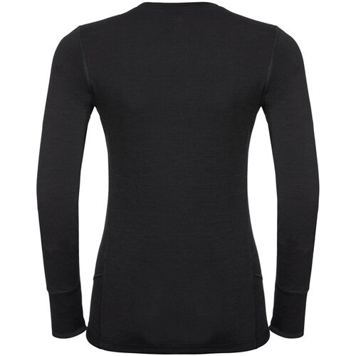 DAMEN LANGARM SHIRT BL TOP CREW NECK L/S MERINO 200