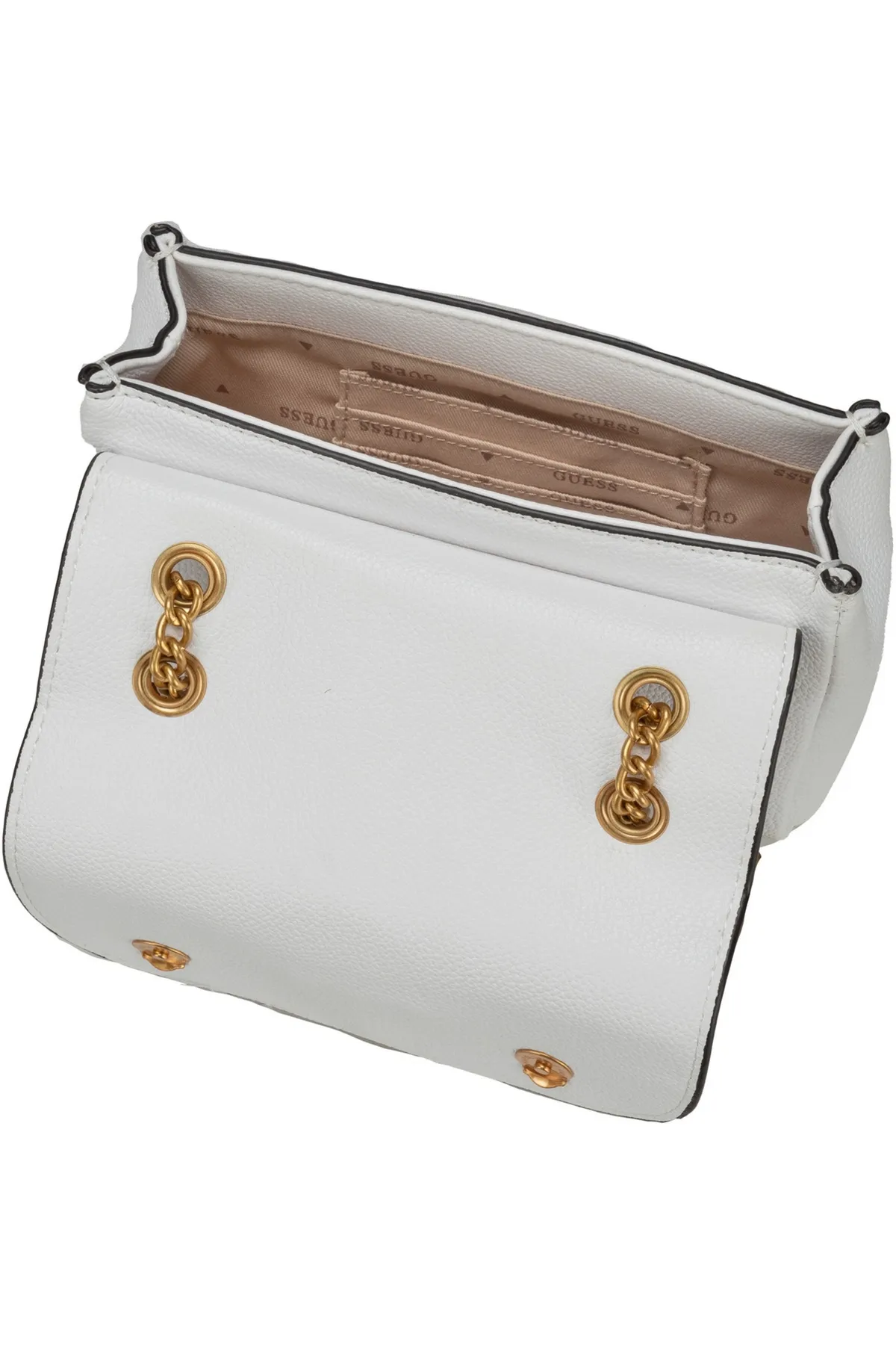 Guess  Clutch - Weiß - Unifarben