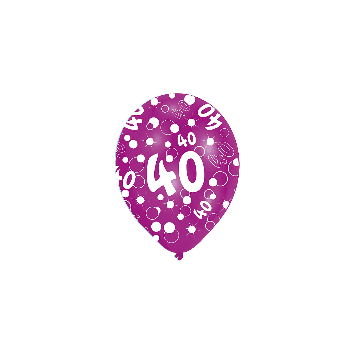 Latexballons 40, 6 Stück