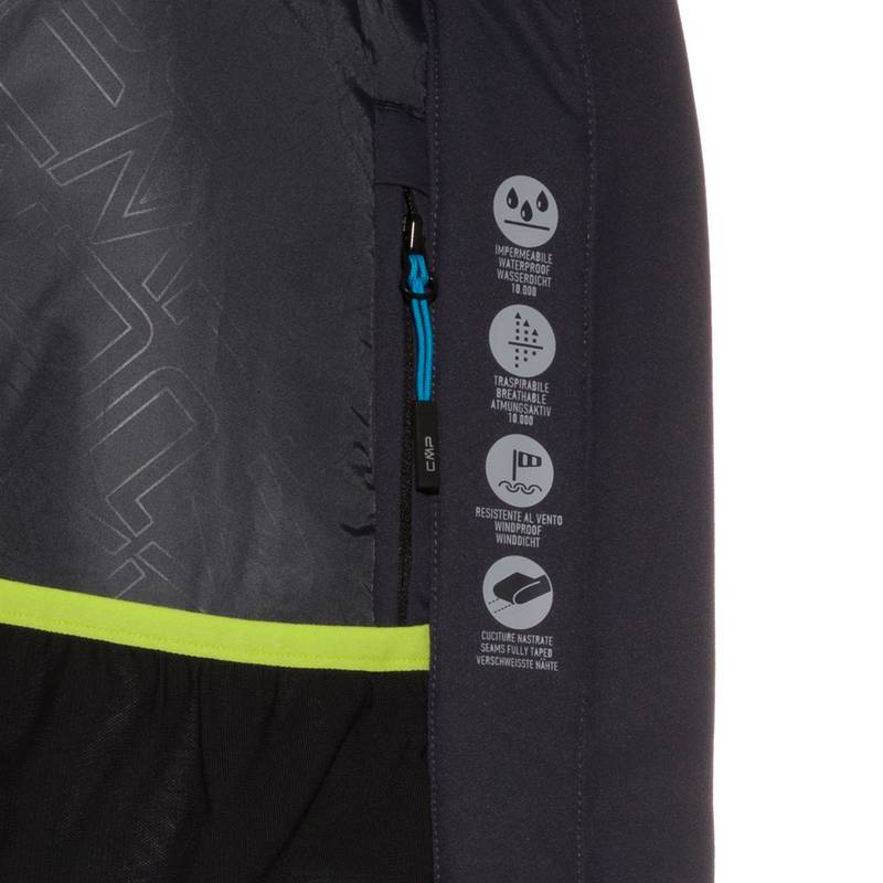 CMP MAN JACKET ZIP HOOD Skijacke Herren