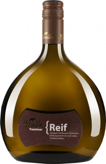 2021 { Reif Traminer Spätlese trocken - Familienweingut Braun