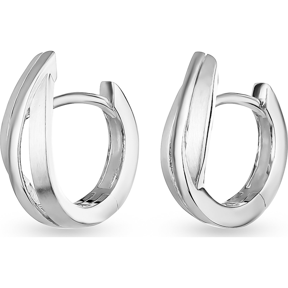 FAVS Créoles 925 Argent Boucles d'oreilles