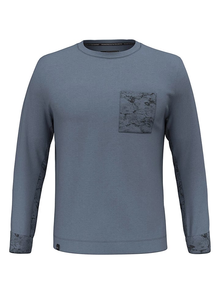 Salewa Sweatshirt in Blau günstig kaufen