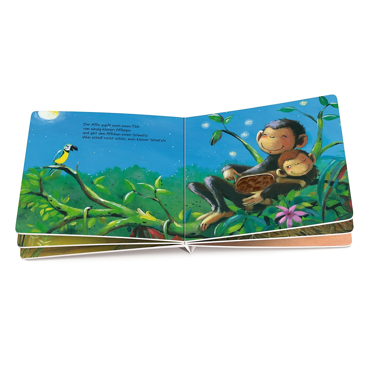 Mein Fühlbuch: Wie kleine Tiere schlafen gehen