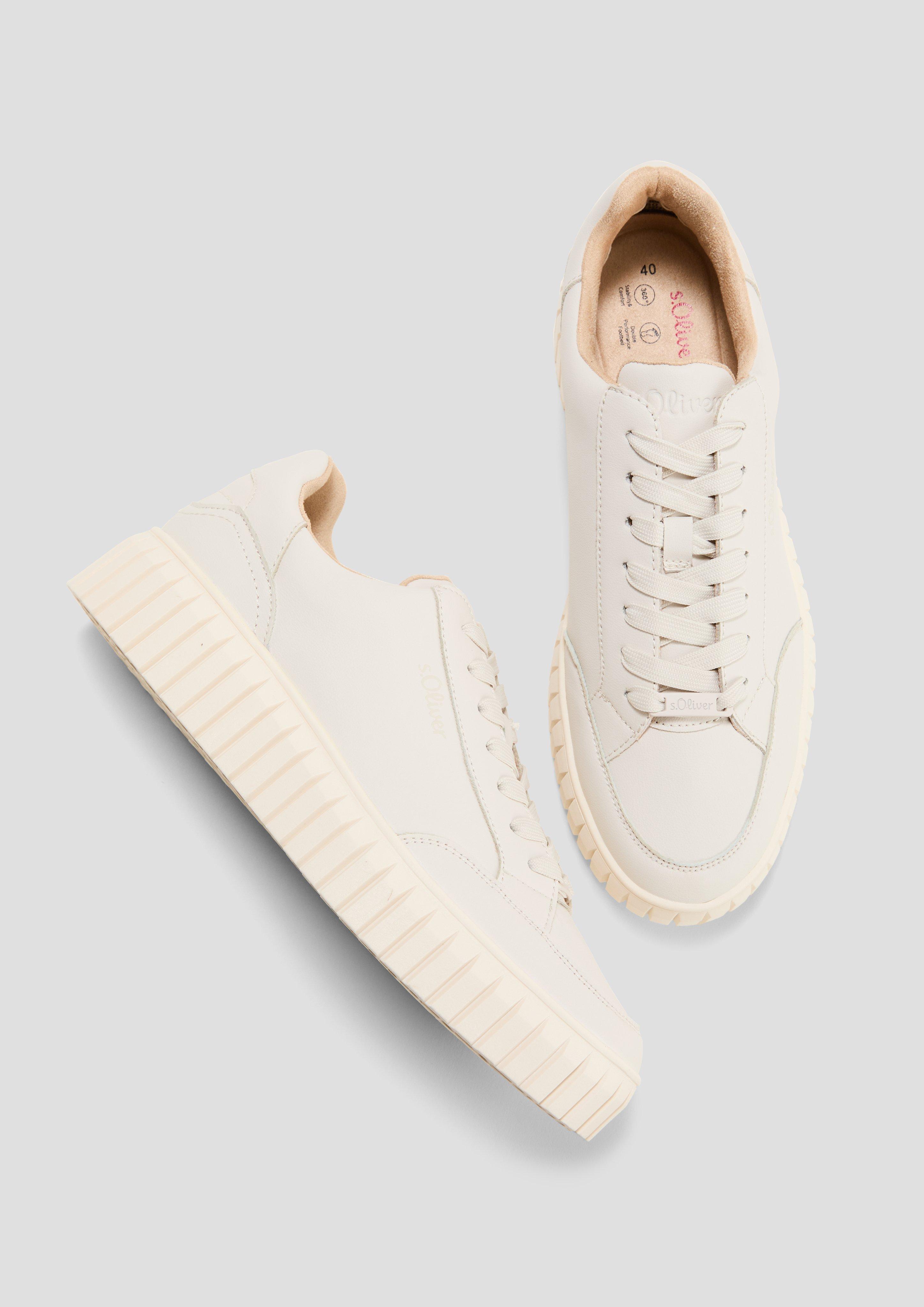 Sneaker mit Plateausohle  6008850-250